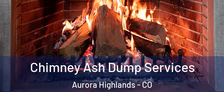 Chimney Ash Dump Services Aurora Highlands - CO