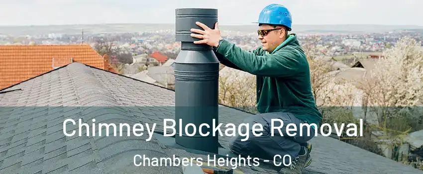 Chimney Blockage Removal Chambers Heights - CO