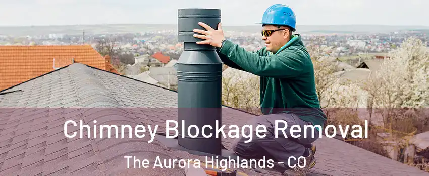 Chimney Blockage Removal The Aurora Highlands - CO
