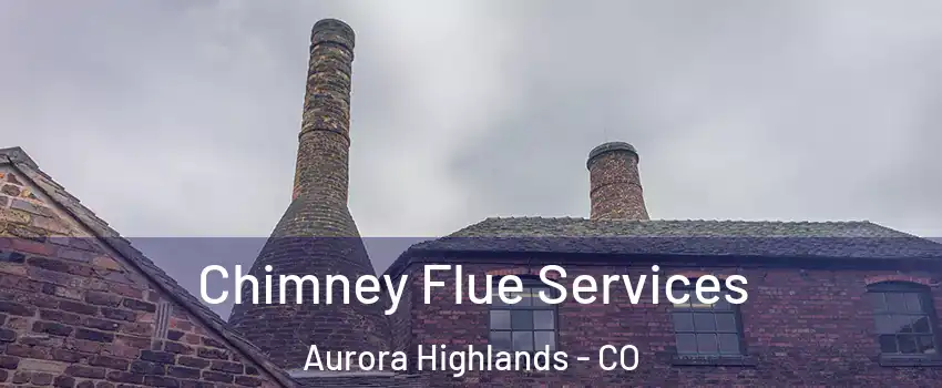 Chimney Flue Services Aurora Highlands - CO