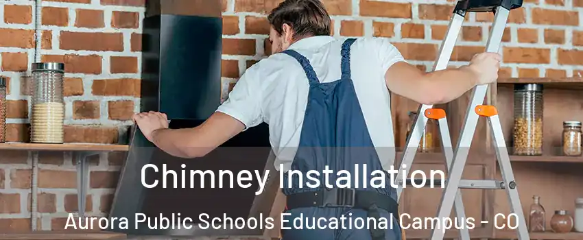 Chimney Installation Aurora Public Schools Educational Campus - CO