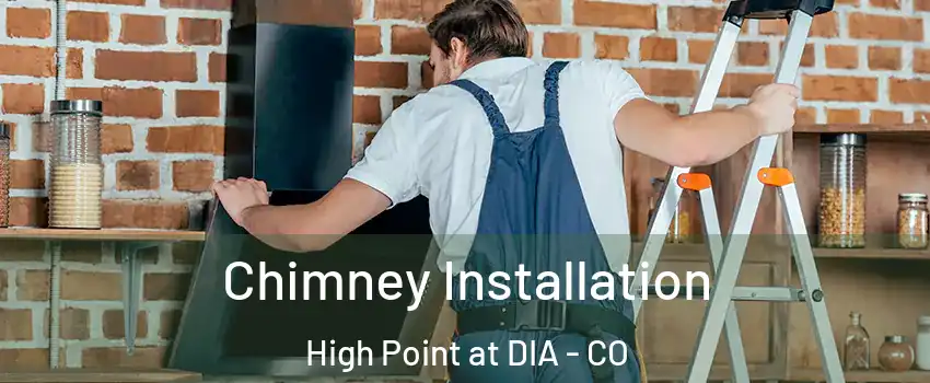 Chimney Installation High Point at DIA - CO