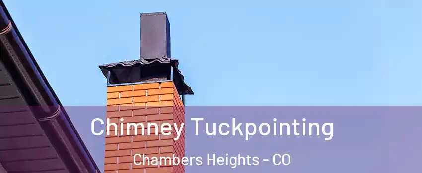 Chimney Tuckpointing Chambers Heights - CO