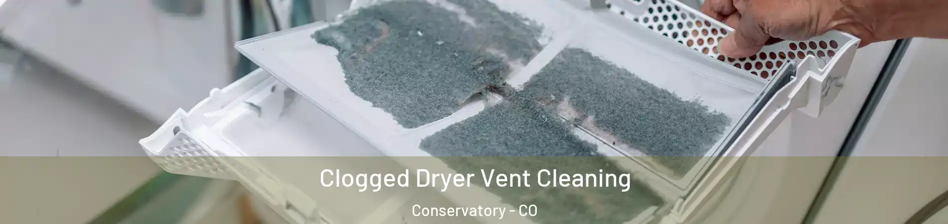 Clogged Dryer Vent Cleaning Conservatory - CO