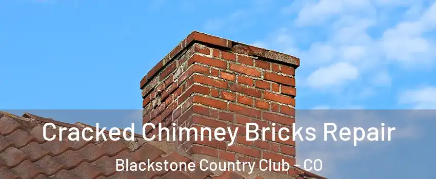 Cracked Chimney Bricks Repair Blackstone Country Club - CO