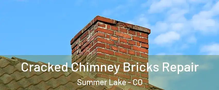 Cracked Chimney Bricks Repair Summer Lake - CO