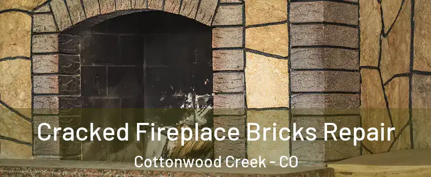 Cracked Fireplace Bricks Repair Cottonwood Creek - CO