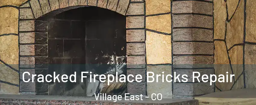 Cracked Fireplace Bricks Repair Village East - CO