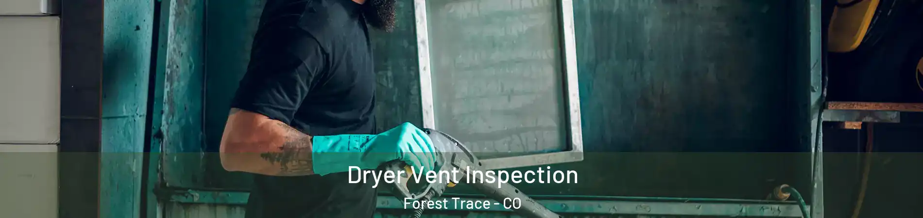 Dryer Vent Inspection Forest Trace - CO