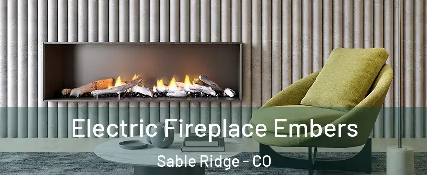 Electric Fireplace Embers Sable Ridge - CO