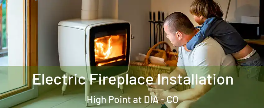 Electric Fireplace Installation High Point at DIA - CO
