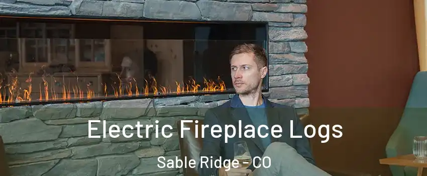 Electric Fireplace Logs Sable Ridge - CO