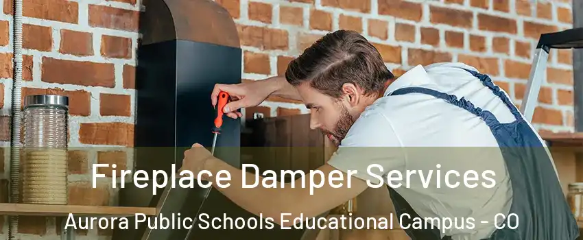 Fireplace Damper Services Aurora Public Schools Educational Campus - CO