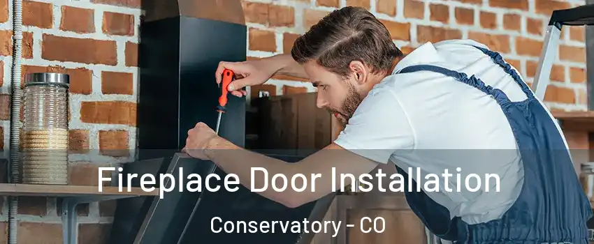 Fireplace Door Installation Conservatory - CO