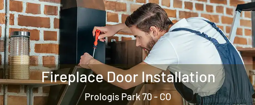 Fireplace Door Installation Prologis Park 70 - CO