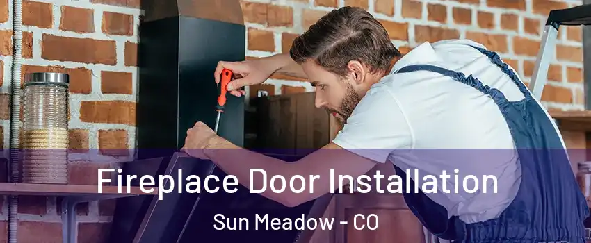 Fireplace Door Installation Sun Meadow - CO