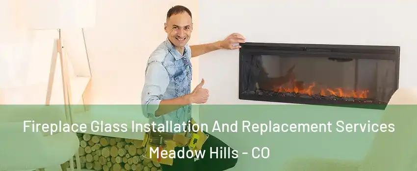 Fireplace Glass Installation And Replacement Services Meadow Hills - CO