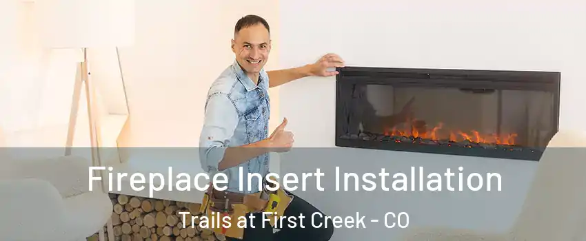 Fireplace Insert Installation Trails at First Creek - CO