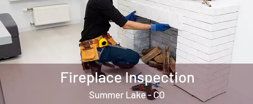Fireplace Inspection Summer Lake - CO