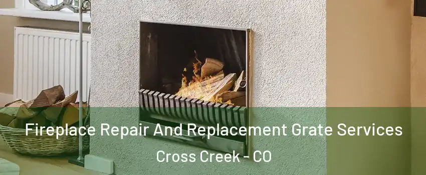 Fireplace Repair And Replacement Grate Services Cross Creek - CO