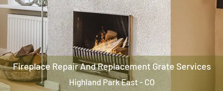 Fireplace Repair And Replacement Grate Services Highland Park East - CO