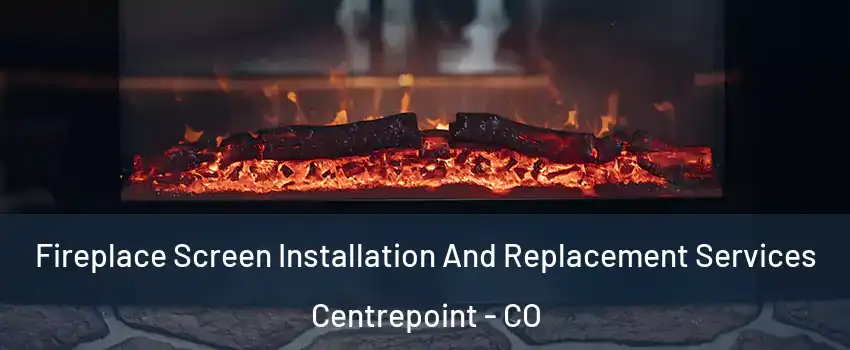 Fireplace Screen Installation And Replacement Services Centrepoint - CO