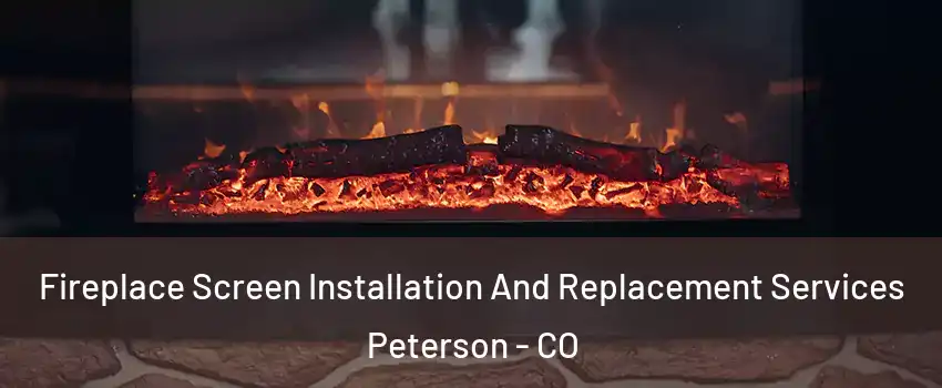 Fireplace Screen Installation And Replacement Services Peterson - CO