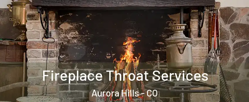 Fireplace Throat Services Aurora Hills - CO