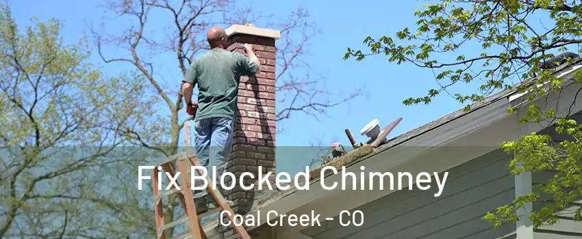 Fix Blocked Chimney Coal Creek - CO