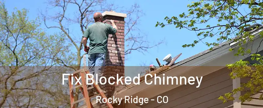 Fix Blocked Chimney Rocky Ridge - CO