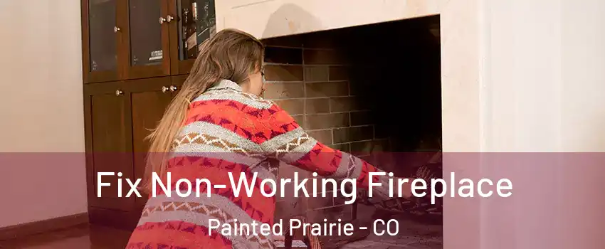 Fix Non-Working Fireplace Painted Prairie - CO