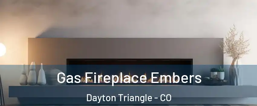 Gas Fireplace Embers Dayton Triangle - CO