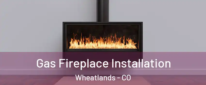 Gas Fireplace Installation Wheatlands - CO