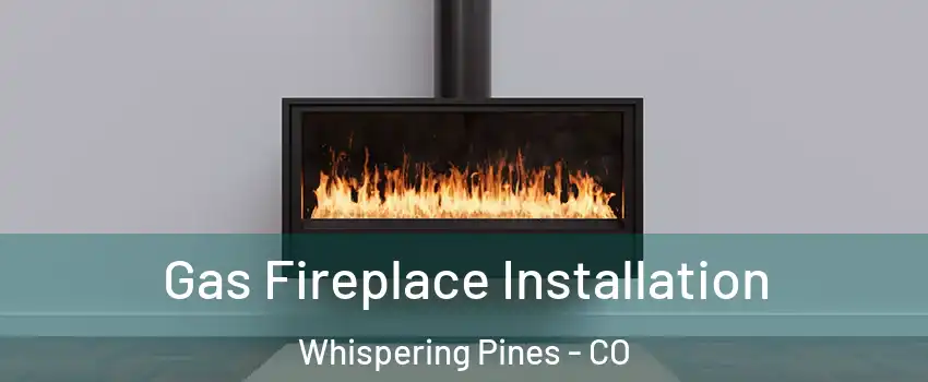 Gas Fireplace Installation Whispering Pines - CO
