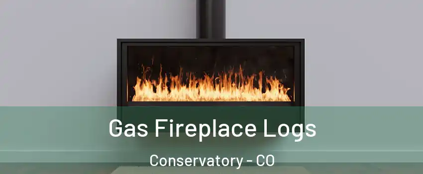 Gas Fireplace Logs Conservatory - CO