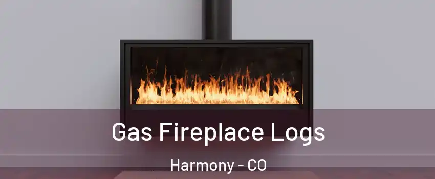 Gas Fireplace Logs Harmony - CO