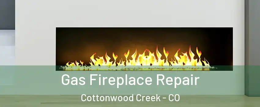 Gas Fireplace Repair Cottonwood Creek - CO