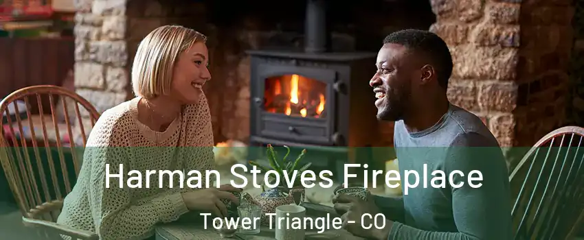 Harman Stoves Fireplace Tower Triangle - CO