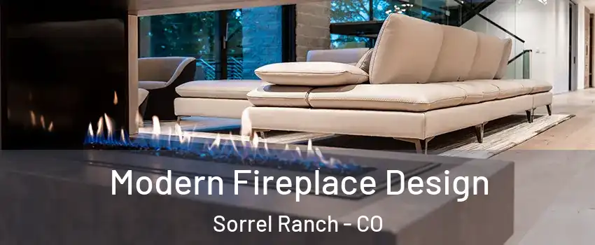 Modern Fireplace Design Sorrel Ranch - CO