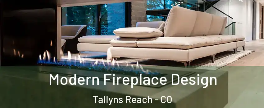 Modern Fireplace Design Tallyns Reach - CO