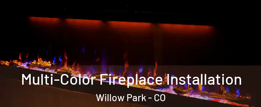 Multi-Color Fireplace Installation Willow Park - CO