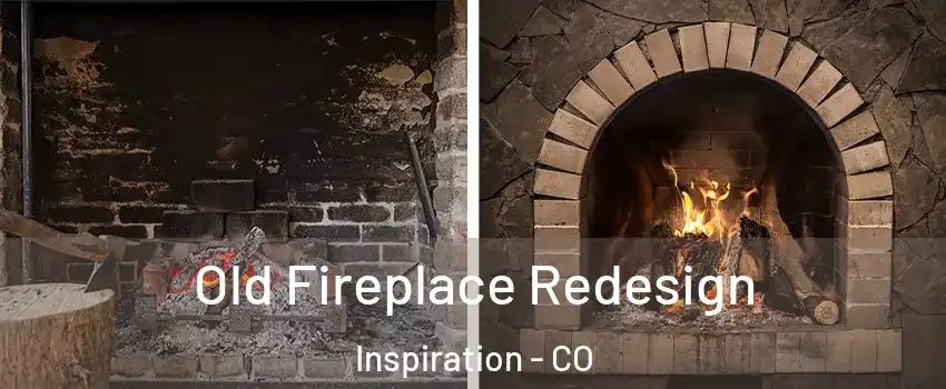 Old Fireplace Redesign Inspiration - CO