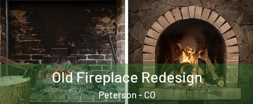 Old Fireplace Redesign Peterson - CO