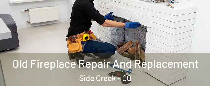 Old Fireplace Repair And Replacement Side Creek - CO