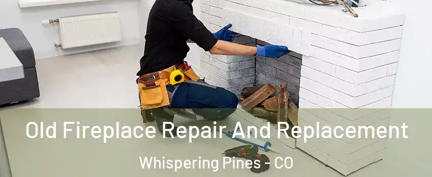 Old Fireplace Repair And Replacement Whispering Pines - CO