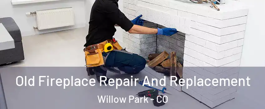 Old Fireplace Repair And Replacement Willow Park - CO