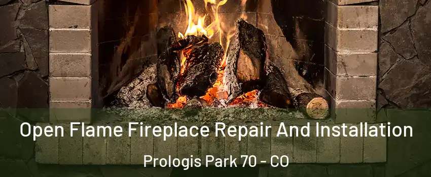 Open Flame Fireplace Repair And Installation Prologis Park 70 - CO