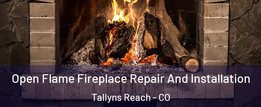 Open Flame Fireplace Repair And Installation Tallyns Reach - CO