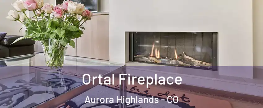 Ortal Fireplace Aurora Highlands - CO