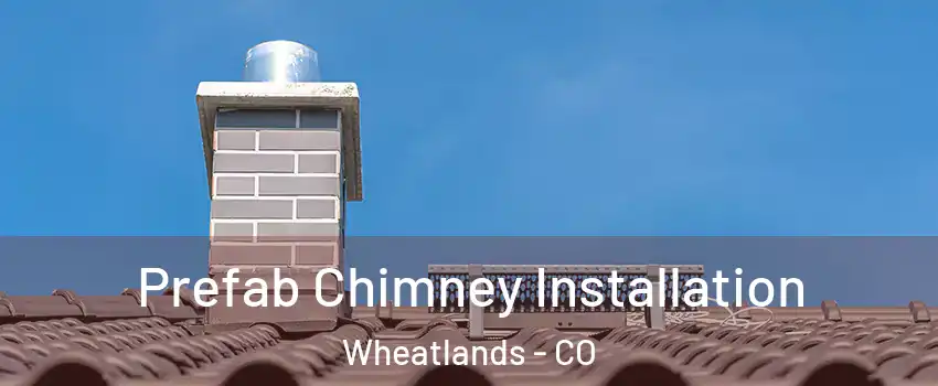 Prefab Chimney Installation Wheatlands - CO